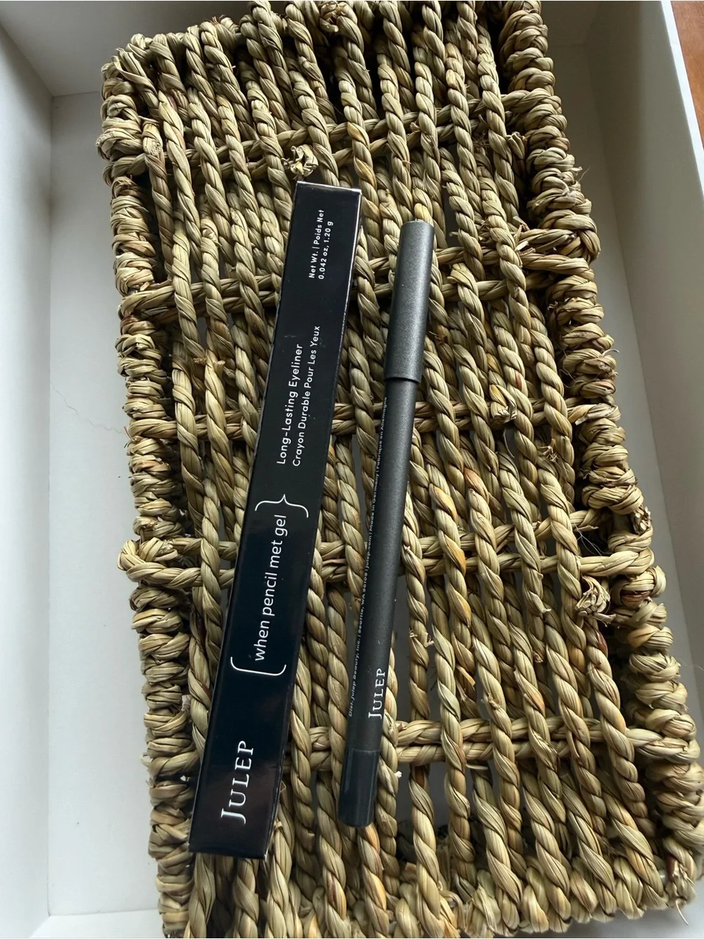 Julep When Pencil Met Gel Long-Lasting Eyeliner Graphite Shimmer New